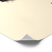 Gelukkige Halloween Spooky pompoenen en vleermuize Poster (Hoek)