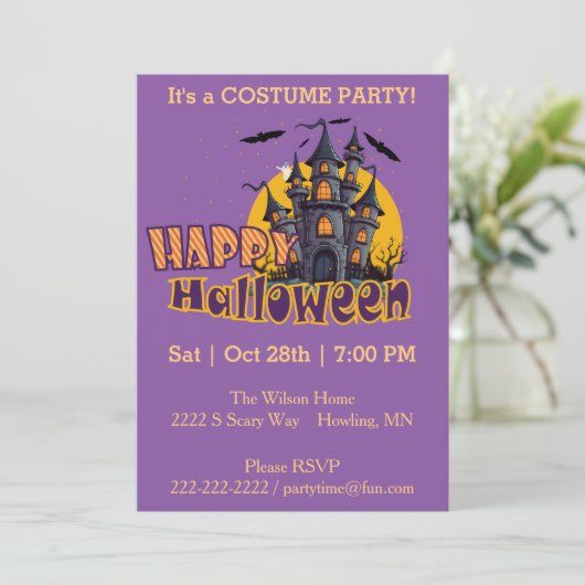 Gelukkige Halloween Starburst (Staand voorkant)