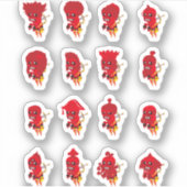 Gelukkige halloween stickers (Voorkant)