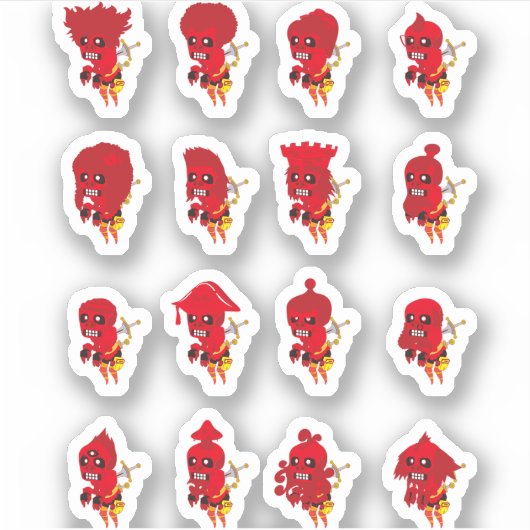 Gelukkige halloween stickers (Voorkant)