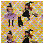 Gelukkige Halloween Stof (Swatch)