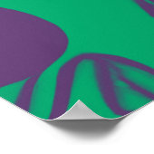 Gelukkige Halloween van de Scarry Katten Poster (Hoek)