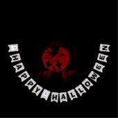 Gelukkige Halloween wensen - Halloween thema Vlaggetjes