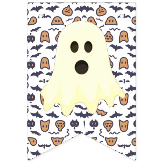 Gelukkige Halloween wensen - Halloween thema Vlaggetjes (Eerste vlag)