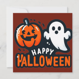 Gelukkige Halloween Wenskaarten Kaart