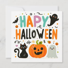 Gelukkige Halloween Wenskaarten  Kaart