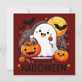 Gelukkige Halloween Wenskaarten Kaart
