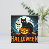 Gelukkige Halloween Wenskaarten Kaart (Staand voorkant)
