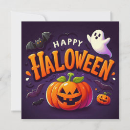 Gelukkige Halloween Wenskaarten Kaart