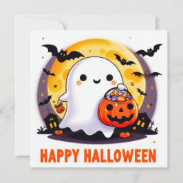 Gelukkige Halloween Wenskaarten Kaart
