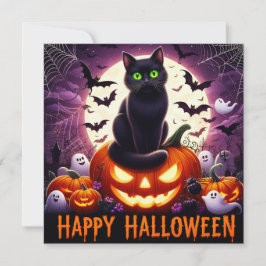 Gelukkige Halloween Wenskaarten Kaart