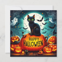 Gelukkige Halloween Wenskaarten Kaart