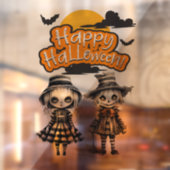 Gelukkige Halloween Zombie's Raamsticker (Vel 2)