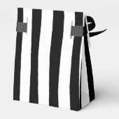 Gelukkige Halloween Zwart-wit Partij Favor Tassen Bedankdoosjes (Achterkant)