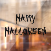 Gelukkige Halloween zwarte enge decoraties Raamsticker (Vel 2)