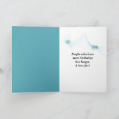 Gelukkige Halve Verjaardag Kaart (Binnen)