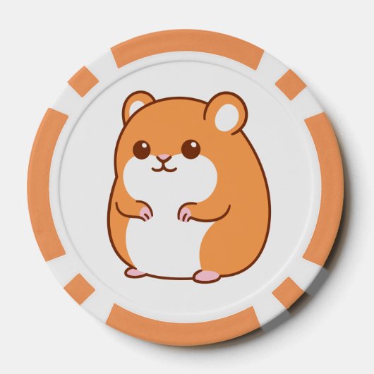 Gelukkige Hamster Poker Chips (Achterkant)