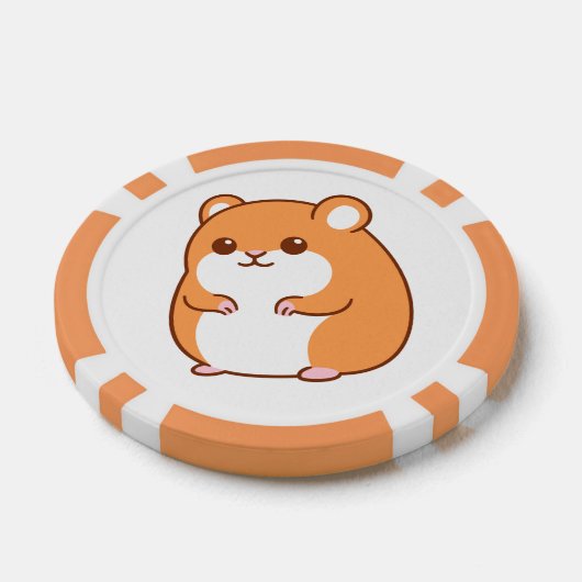 Gelukkige Hamster Poker Chips (Enkel)