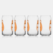 Gelukkige hamsterbril blikvorm glas (Links)