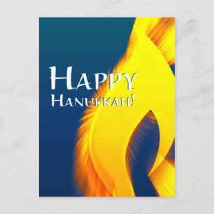 gelukkige hanukkah (candleShine) Feestdagenkaart