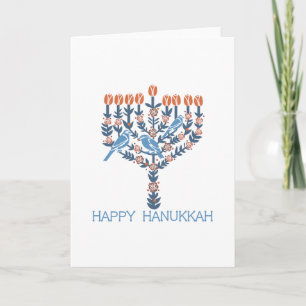 Gelukkige hanukkah feestdagen kaart