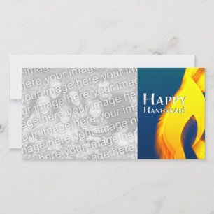 gelukkige hanukkah (kandleShine) Feestdagenkaart