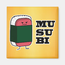 Gelukkige Hawaiiaanse Musubi Sushi Nori Magneet