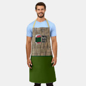 Gelukkige Hawaiiaanse Musubi Sushi Nori Schort (Gedragen)