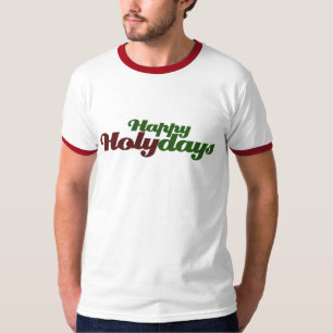 Gelukkige heilige dagen vieren Jezus T-shirt