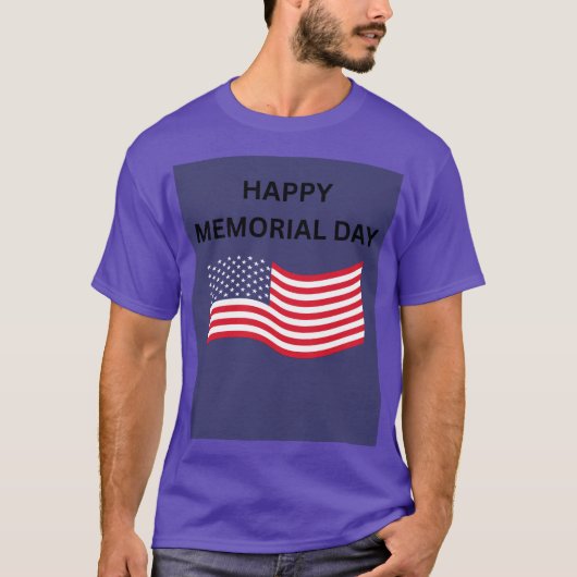 GELUKKIGE HERDENKINGS DAG T-SHIRT (Voorkant)