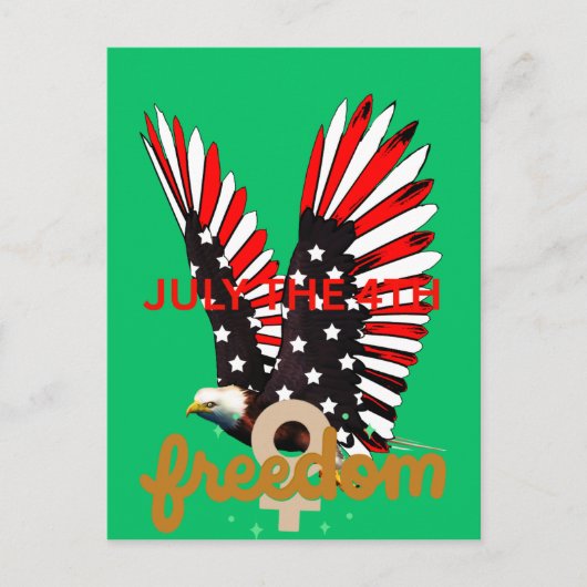 GELUKKIGE HERDENKINGSDAG BRIEFKAART (Voorkant)