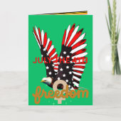 GELUKKIGE HERDENKINGSDAG KAART (Voorkant)
