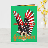 GELUKKIGE HERDENKINGSDAG KAART (Gele Bloem)