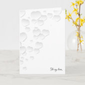 Gelukkige herdenkingskaart kaart (Gele Bloem)