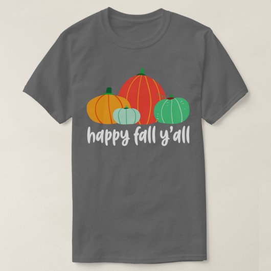 gelukkige herfst 23 t-shirt (Design voorkant)
