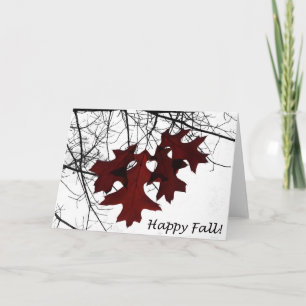 Gelukkige Herfst! Kaart