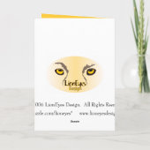 Gelukkige Herfst! Kaart (Achterkant)