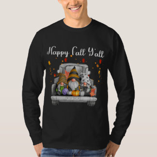Gelukkige Herfst Ya'll Gnomen T-shirt