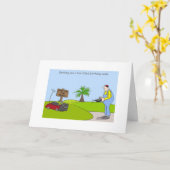 Gelukkige het Tuinieren van de Verjaardag Kaarten, Kaart (Gele Bloem)