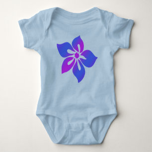 Gelukkige Hibiscus Baby Creeper Romper