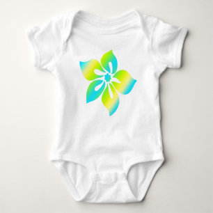 Gelukkige Hibiscus Baby Creeper Romper