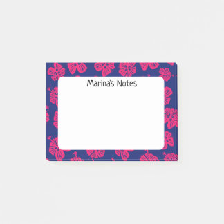 Gelukkige Hibiscus bloem persoonlijke notities Post-it® Notes