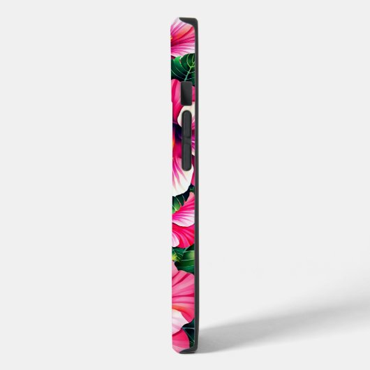 Gelukkige Hibiscus Hawaiian bloemen Case-Mate iPhone Case (Achterkant / Links)