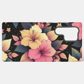 Gelukkige Hibiscus Samsung Galaxy Hoesje (Achterkant horizontaal)