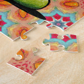 Gelukkige Highland Martini Legpuzzel (Zijkant)