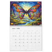 Gelukkige hippiekalender kalender (Mar 2026)