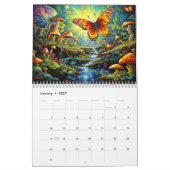 Gelukkige hippiekalender kalender (Jan 2027)