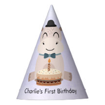 Gelukkige Hippo met verjaardagstaart