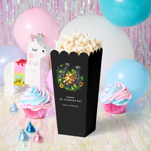 Gelukkige Hoefijzer en gouden munten St. Patrick's Bedankdoosjes (Feest)