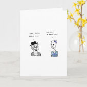 Gelukkige Holey Dagen II Kaart (Gele Bloem)